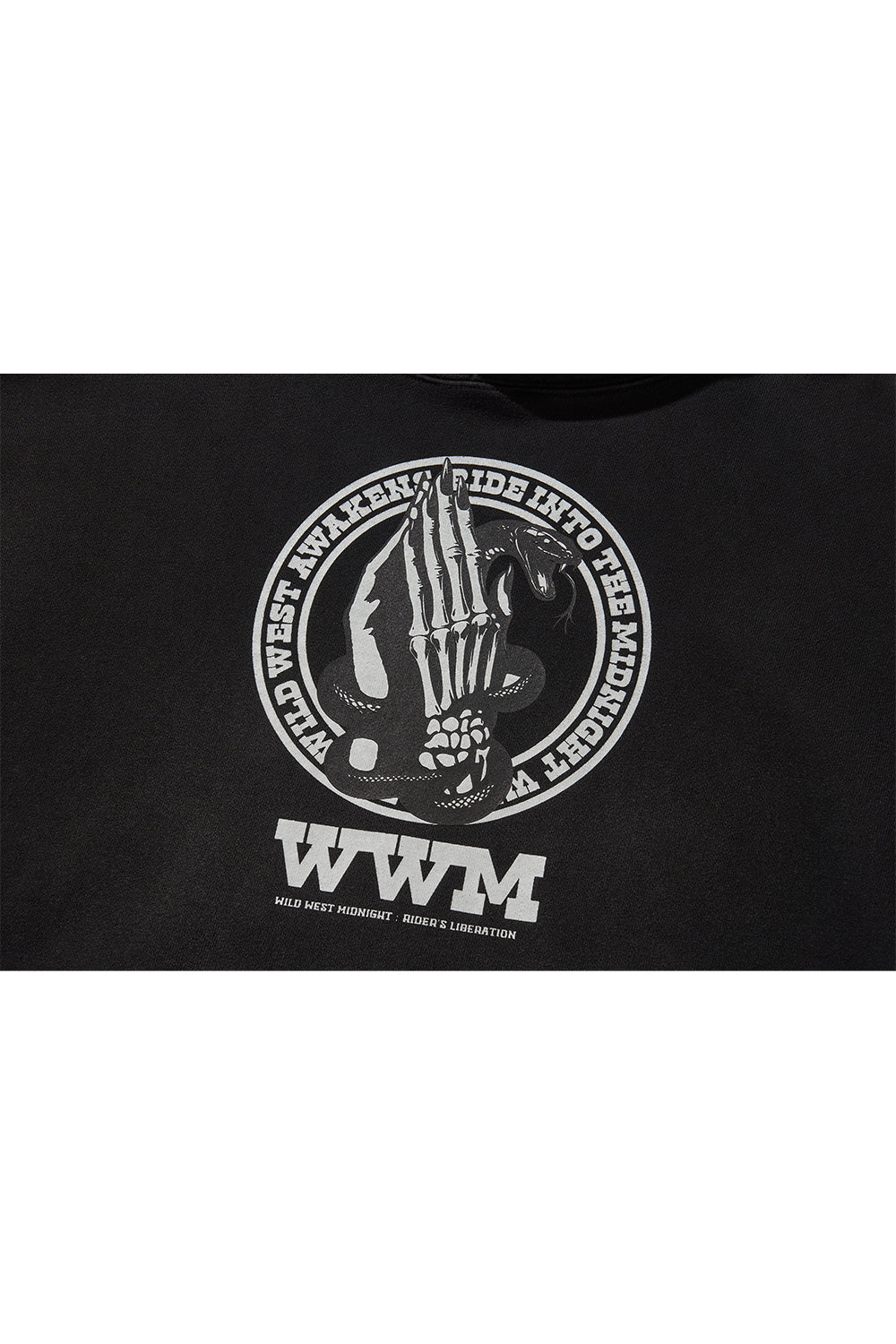 HEBINORI HOODY / BLACK