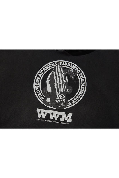 HEBINORI HOODY / BLACK