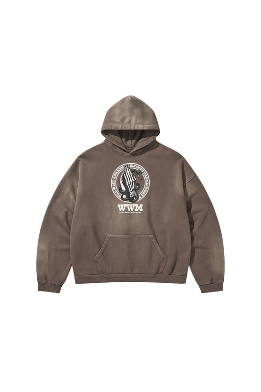 HEBINORI HOODY / BROWN