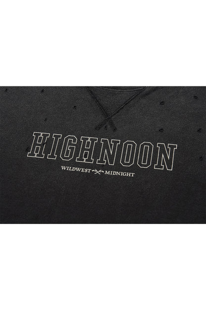 HIGHNOON CREWNECK SWEAT / BLACK