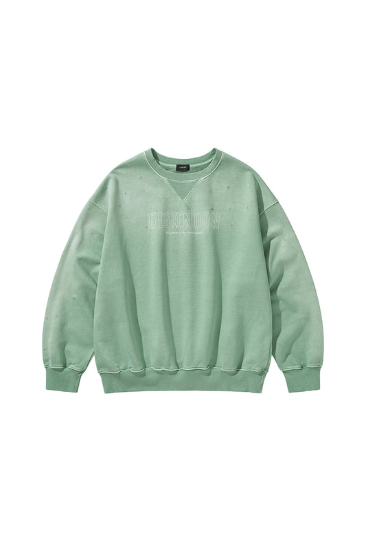 HIGHNOON CREWNECK SWEAT / GREEN