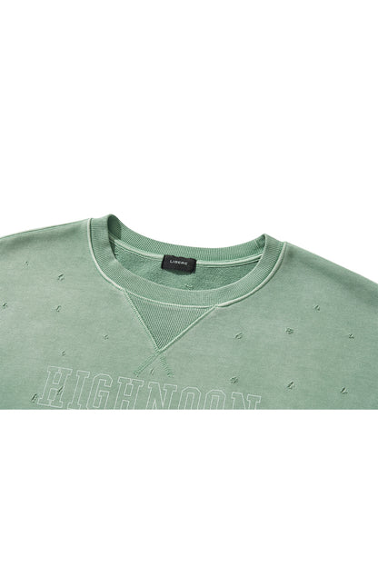 HIGHNOON CREWNECK SWEAT / GREEN