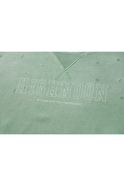 HIGHNOON CREWNECK SWEAT / GREEN