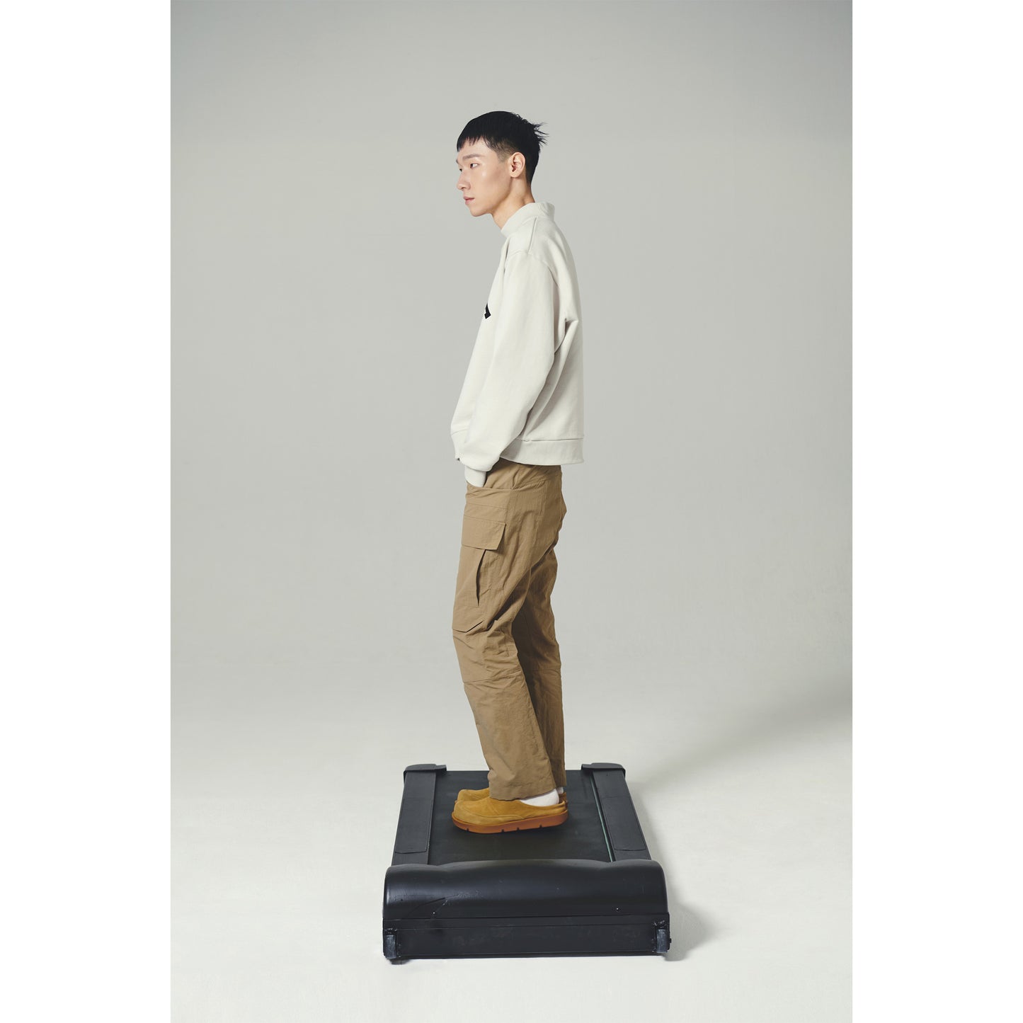 IVY MOCKNECK SWEAT / M GRAY