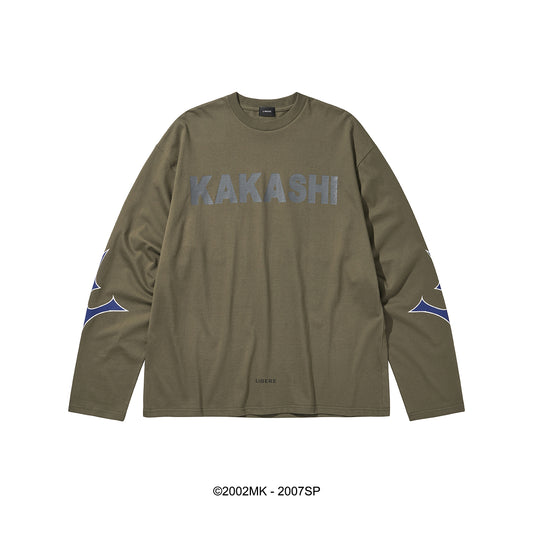 【PRE ORDER】KAKASHI LONG SLEEVE T-SHIRTS / KHAKI