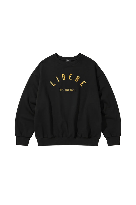 LOGO CREWNECK SWEAT / BLACK