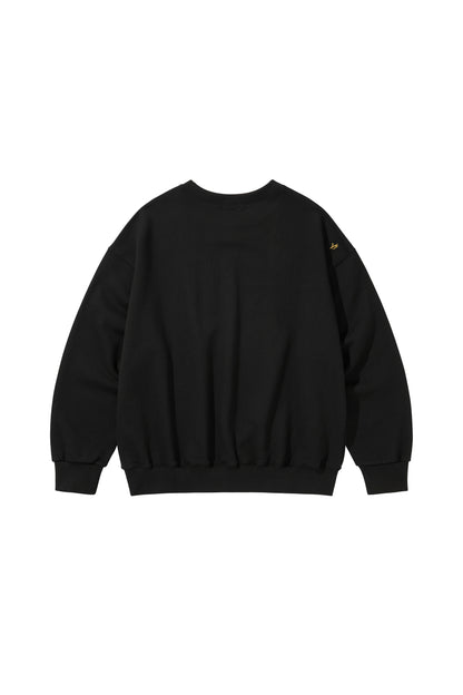 LOGO CREWNECK SWEAT / BLACK