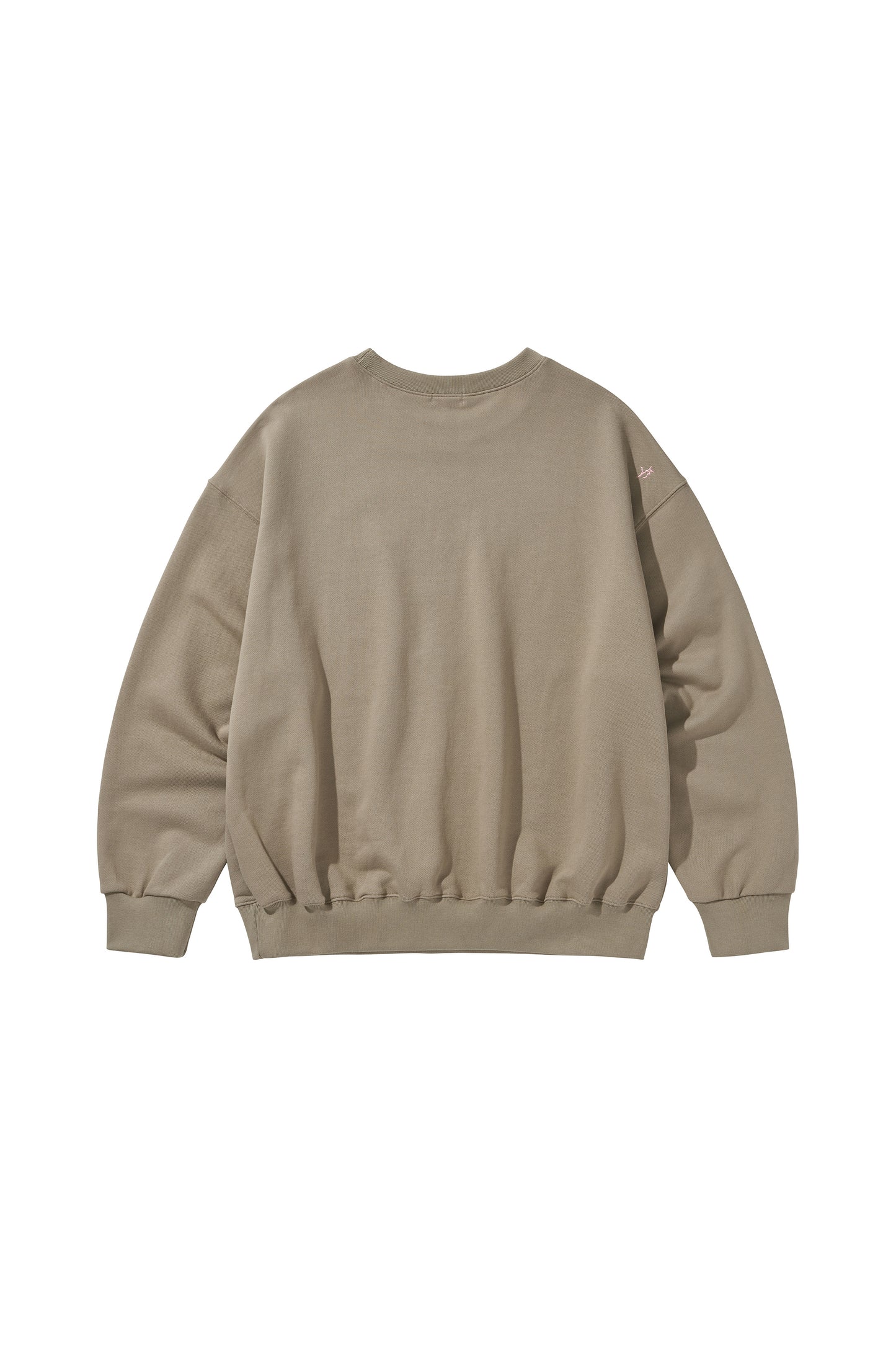 LOGO CREWNECK SWEAT / BROWN