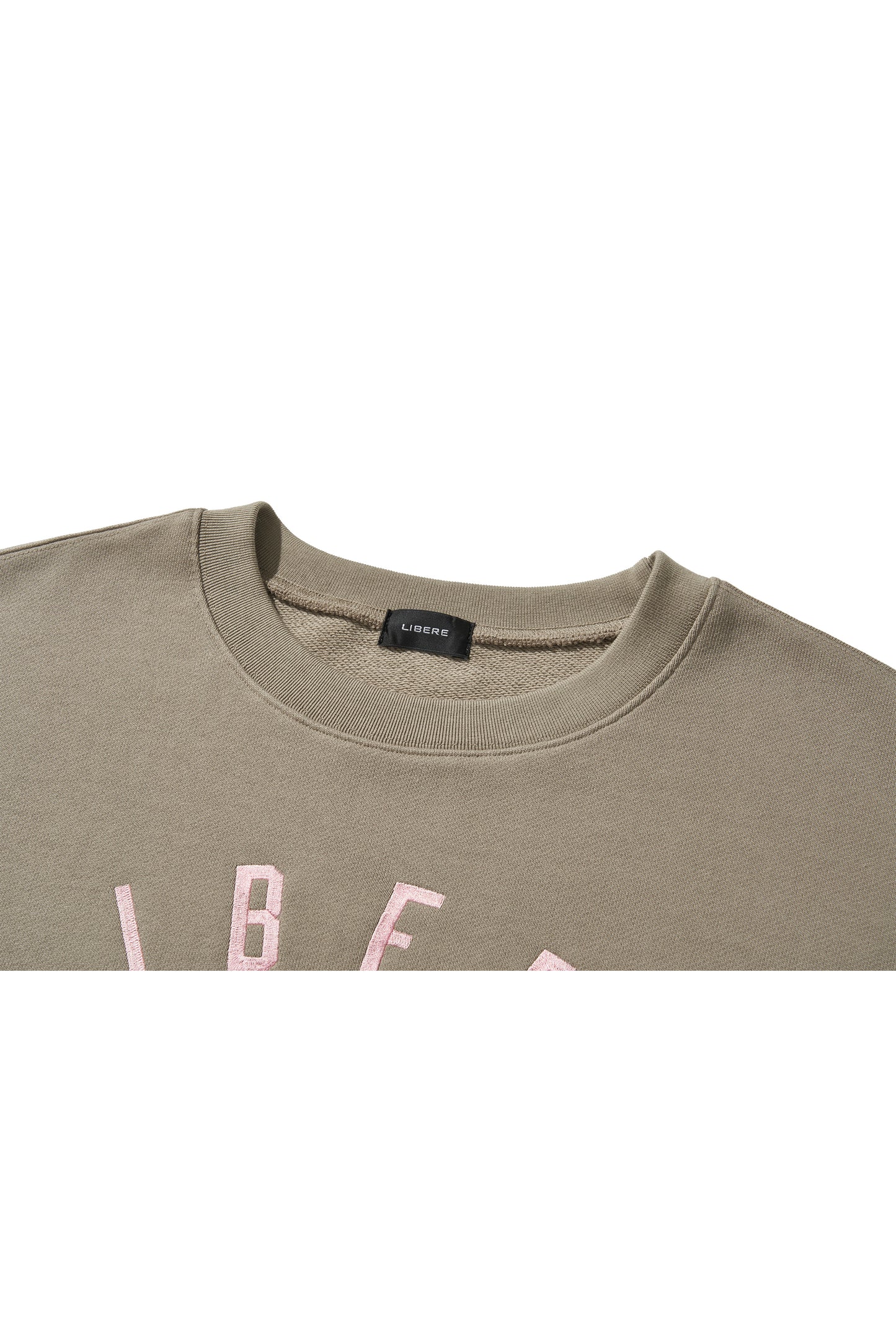 LOGO CREWNECK SWEAT / BROWN