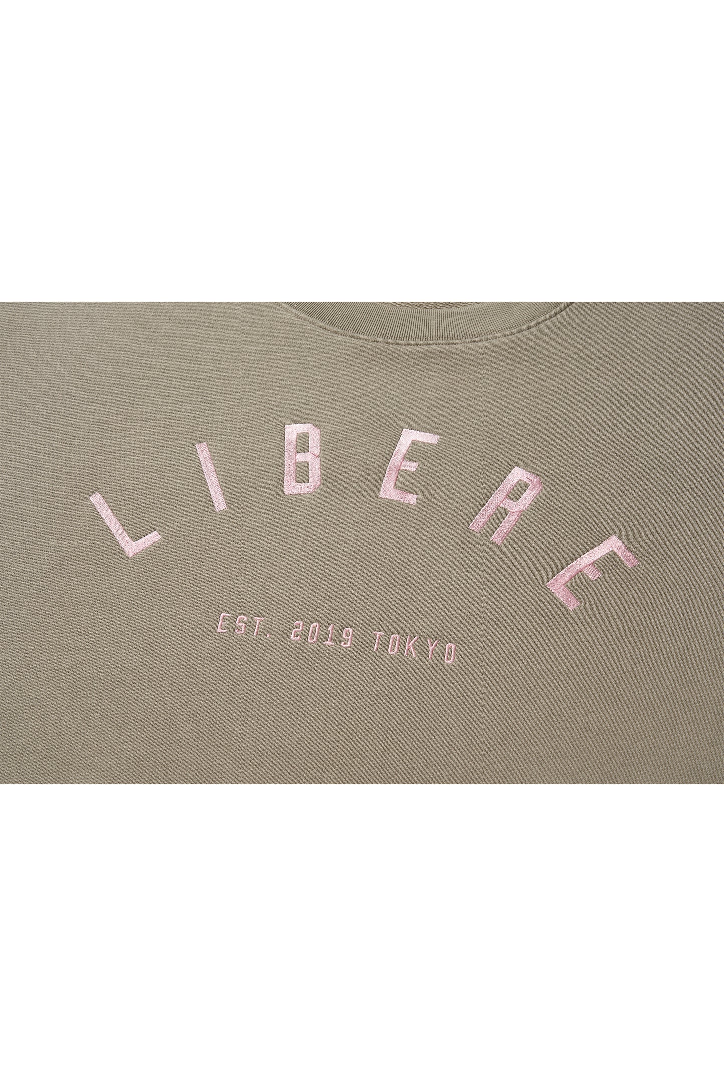 LOGO CREWNECK SWEAT / BROWN