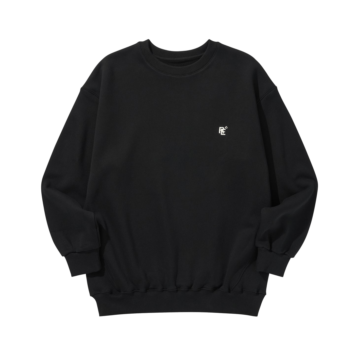 LOGO CREW SWEAT / BLACK