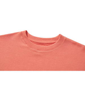 LOGO CREW SWEAT / PEACH