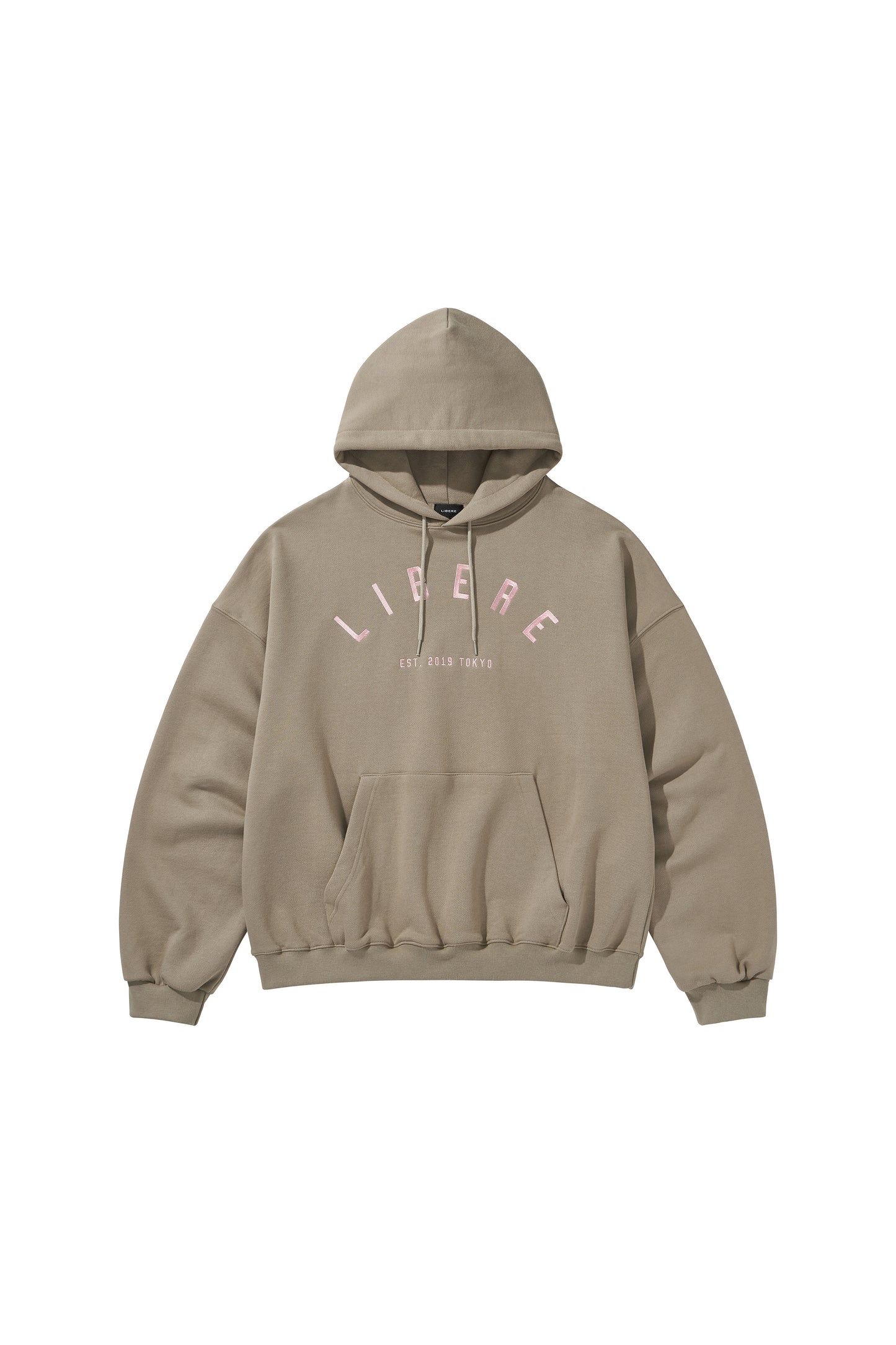 LOGO HOODIE / BROWN
