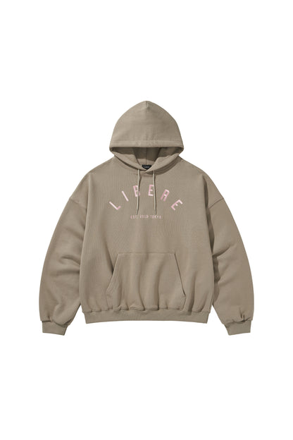LOGO HOODIE / BROWN