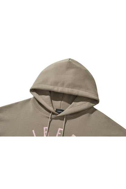 LOGO HOODIE / BROWN