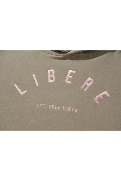 LOGO HOODIE / BROWN
