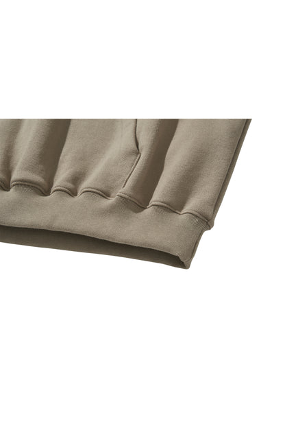 LOGO HOODIE / BROWN