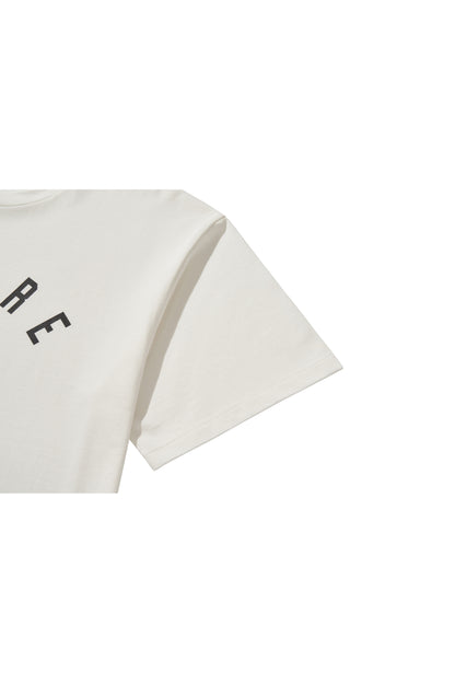 LOGO T-SHIRTS / WHITE