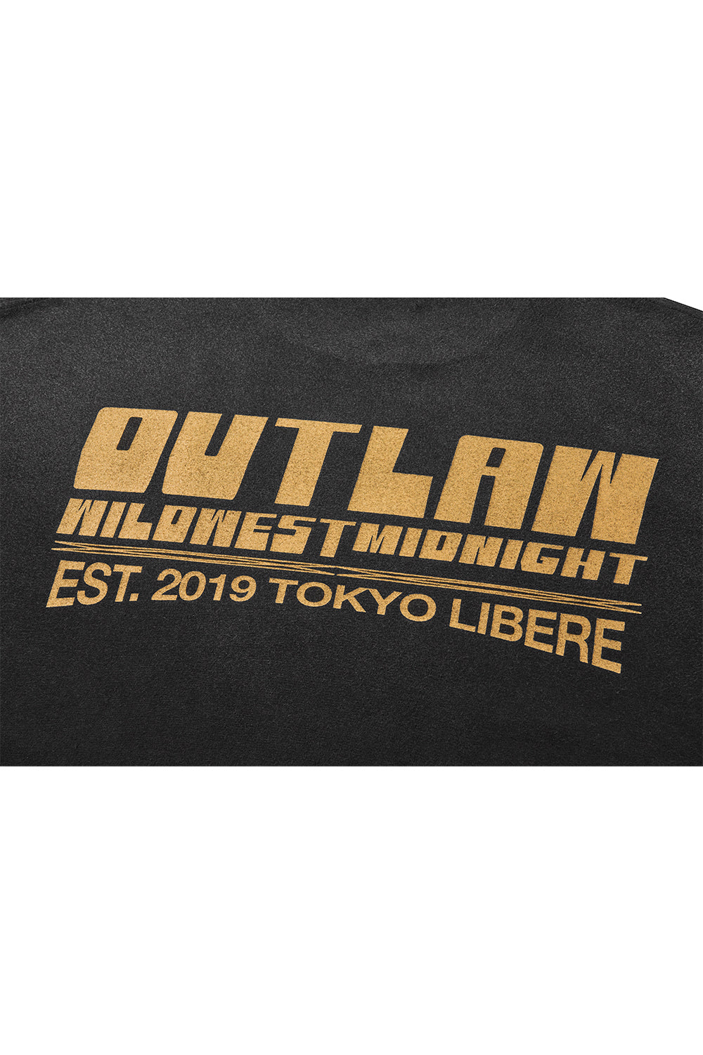 MIDNIGHT BISON LONG SLEEVE T-SHIRTS / BLACK