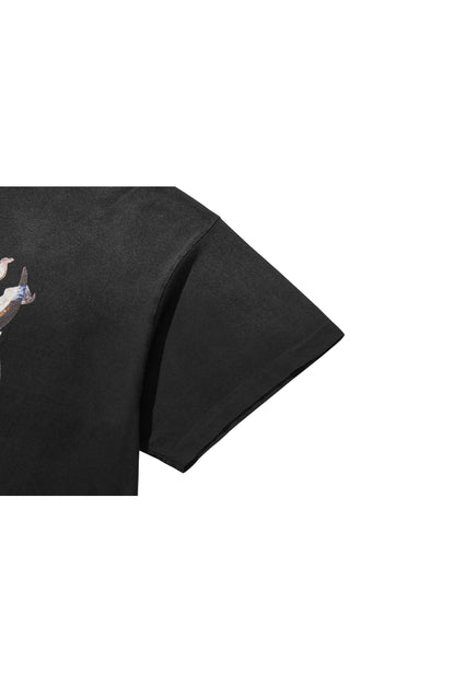 MIDNIGHT BISON T-SHIRTS / BLACK