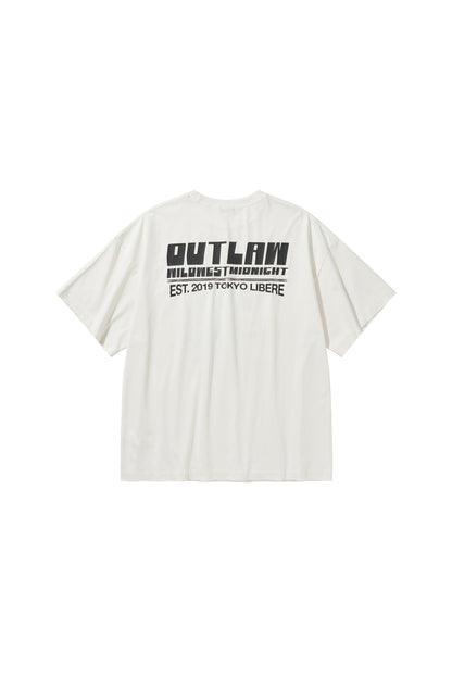 MIDNIGHT BISON T-SHIRTS / WHITE