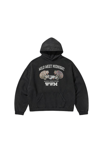 MIDNIGHT GALLOP HOODY / BLACK