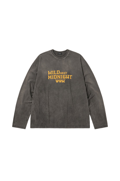 MIDNIGHT GALLOP LONGSLEEVE/ BLACK