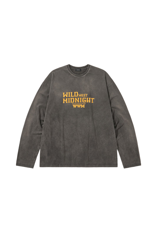 MIDNIGHT GALLOP LONGSLEEVE/ BLACK