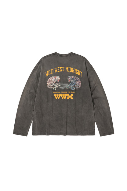 MIDNIGHT GALLOP LONGSLEEVE/ BLACK