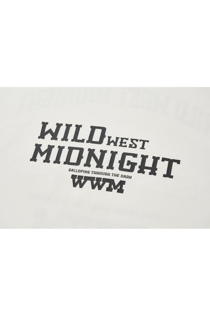 MIDNIGHT GALLOP LONGSLEEVE/ WHITE
