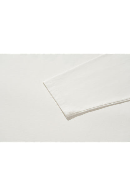 MIDNIGHT GALLOP LONGSLEEVE/ WHITE