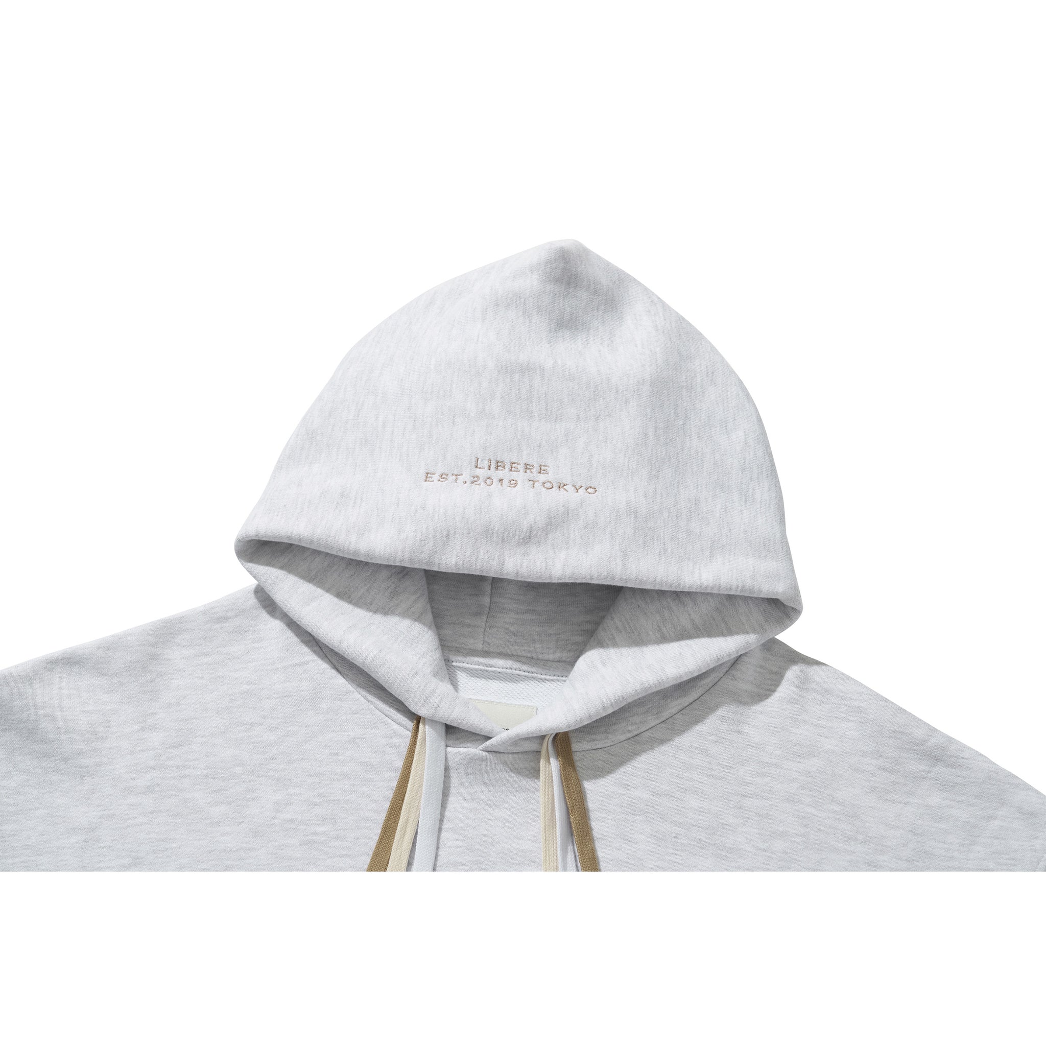 MULTI STRING HOODIE / M GRAY – LIBERE