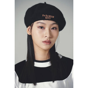 PARADISE BERET / BLACK