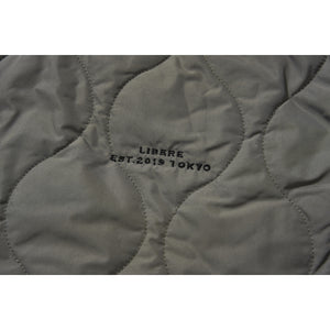 QUILTING PULL OVER JACKET / GRAY