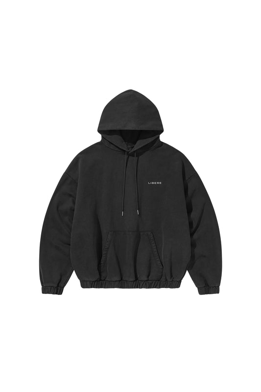 REFLECT LOGO HOODIE / BLACK