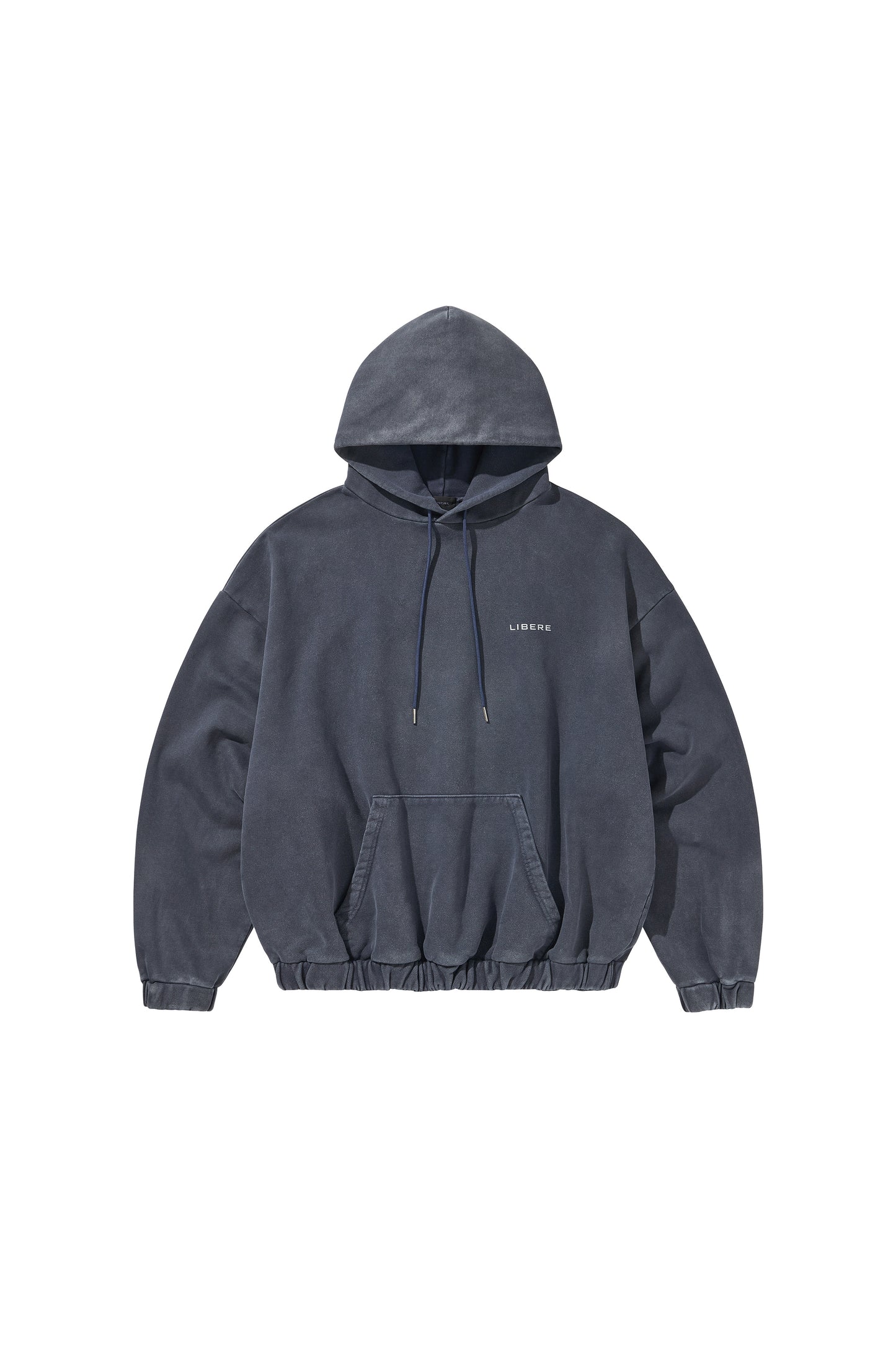 REFLECT LOGO HOODIE / NAVY