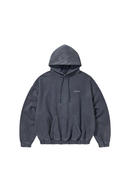 REFLECT LOGO HOODIE / NAVY