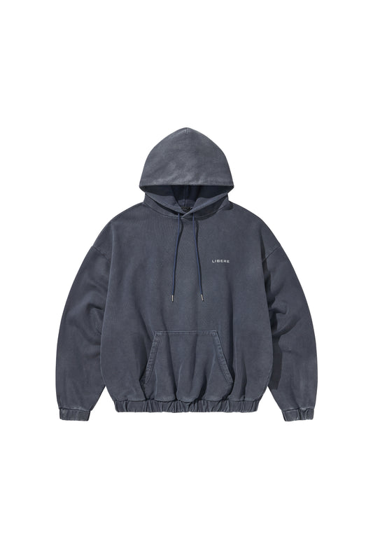 REFLECT LOGO HOODIE / NAVY