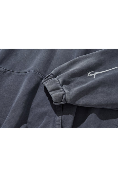 REFLECT LOGO HOODIE / NAVY
