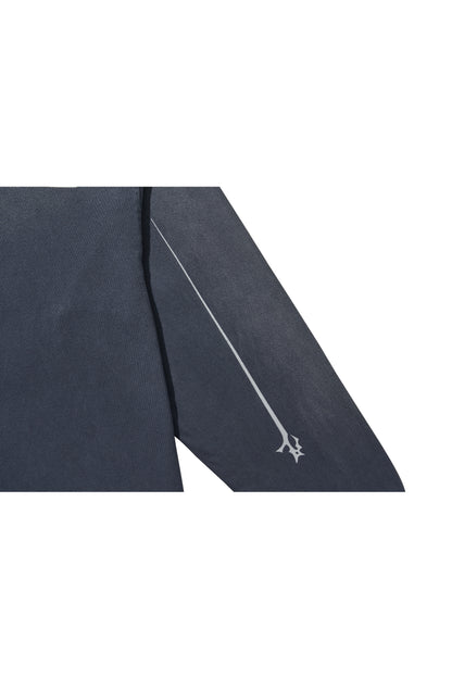 REFLECT LOGO LONG SLEEVE T-SHIRTS / NAVY