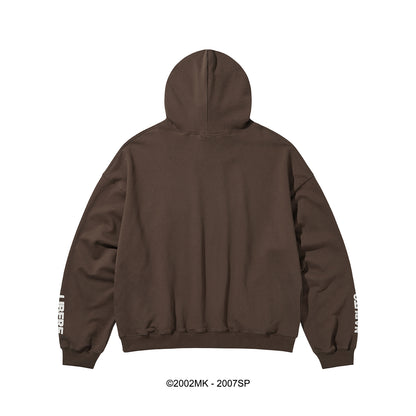 【PRE ORDER】SAKURA HOODIE / DARK BROWN