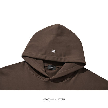 【PRE ORDER】SAKURA HOODIE / DARK BROWN