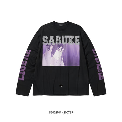 【PRE ORDER】SASUKE LONG SLEEVE T-SHIRTS / BLACK