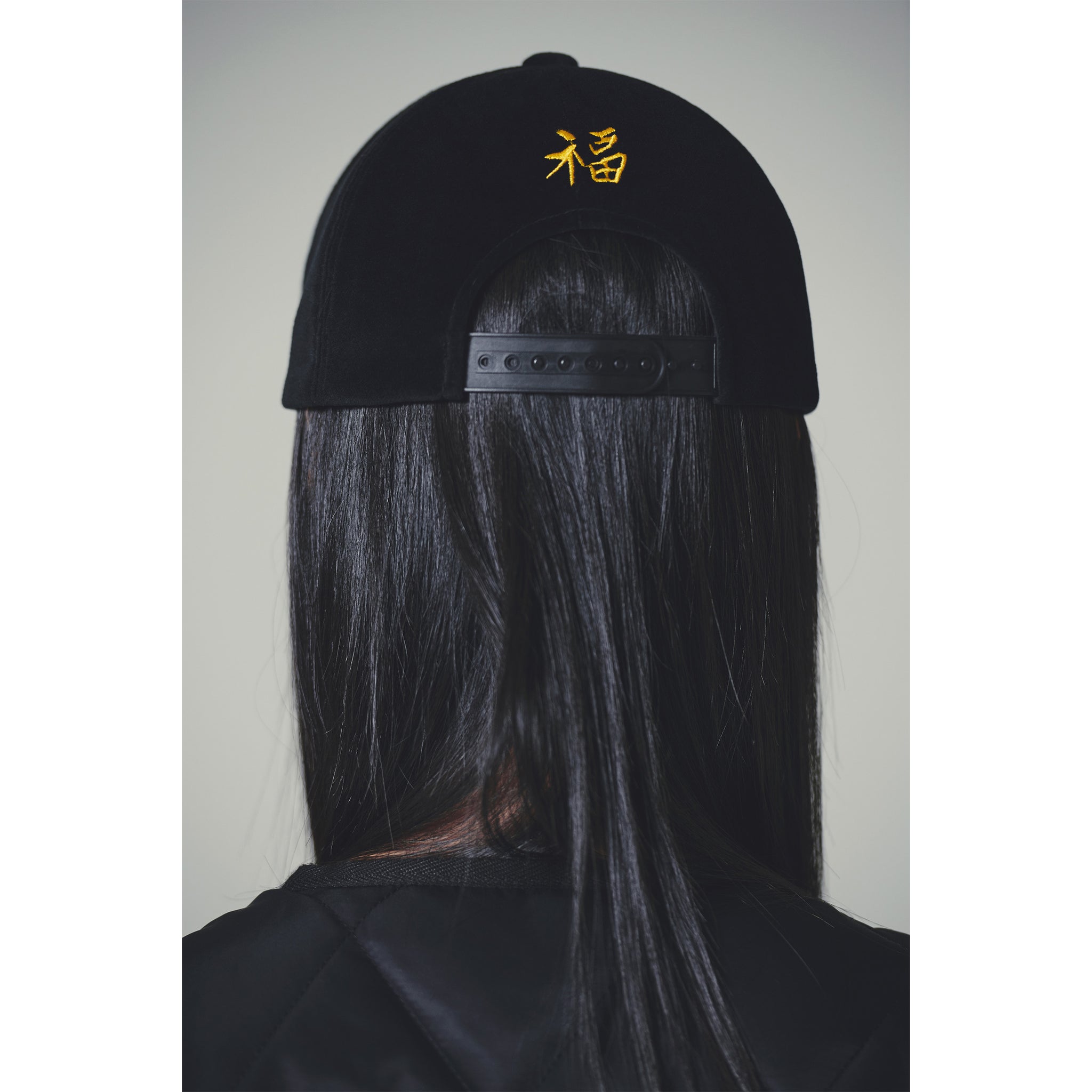 SOUVENIR 5 PANEL CAP / BLACK