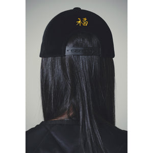 SOUVENIR 5 PANEL CAP / BLACK
