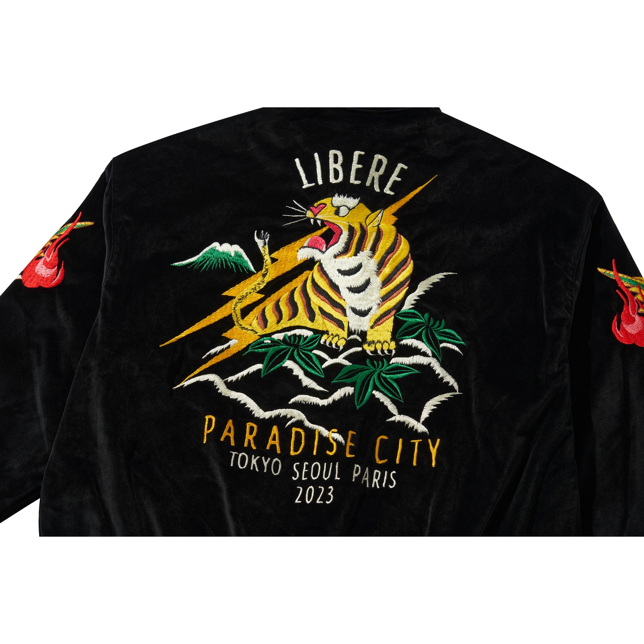 SOUVENIR JACKET / BLACK – LIBERE