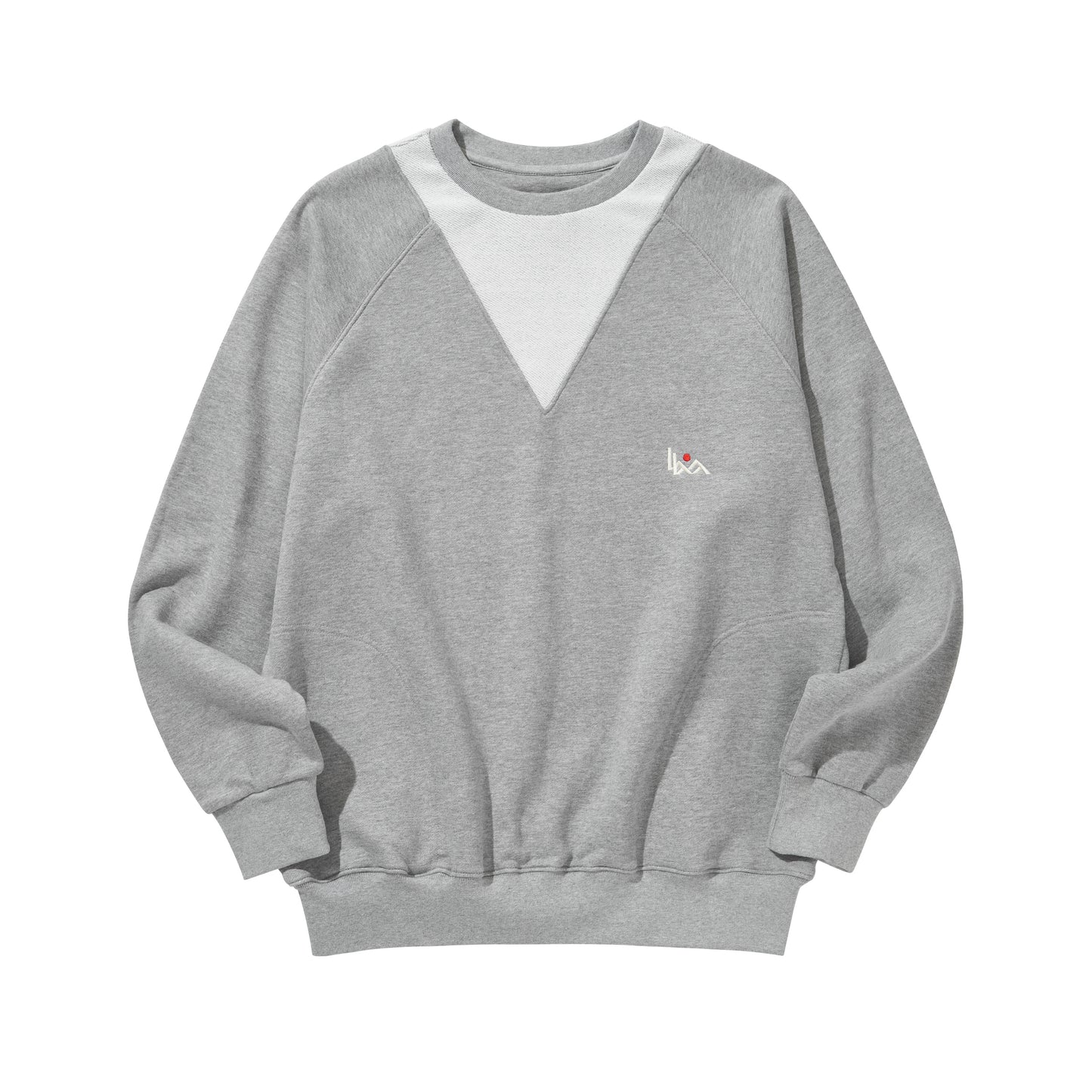 SPORTS CREW SWEAT / GRAY