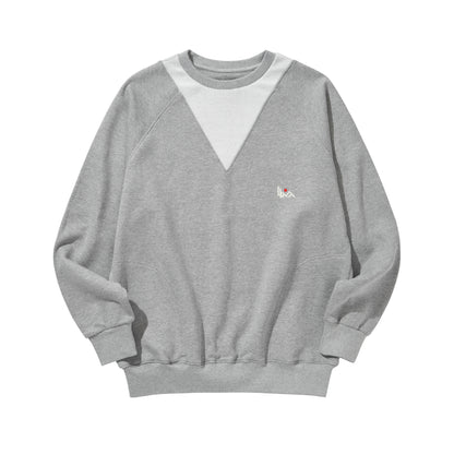 SPORTS CREW SWEAT / GRAY