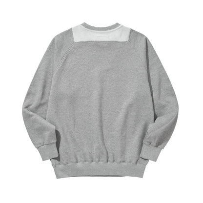 SPORTS CREW SWEAT / GRAY