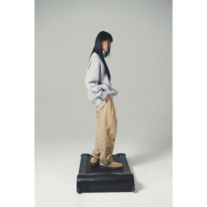 SPORTS CREW SWEAT / GRAY